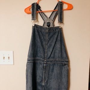 Gap Denim Overall Dress